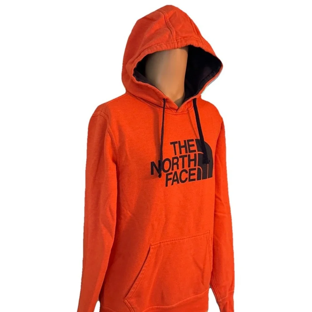 The North Face Graphic Logo Fleece Pullover Hoodie Men's Size Small‎